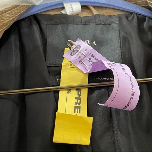 Tan Trench Coat, Zara - Picture 9 of 14